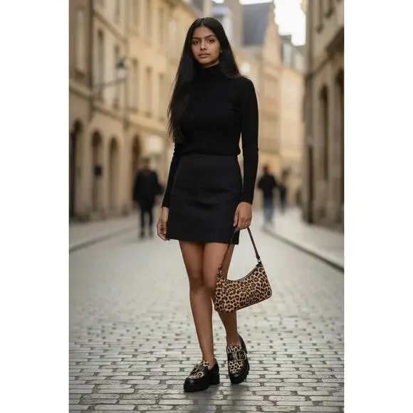 Coach G2452 Grand Calf Hair Leopard Loafer Size 6B - Picture 10 of 11